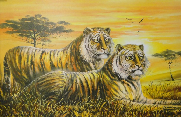 Образ тигра в искусстве