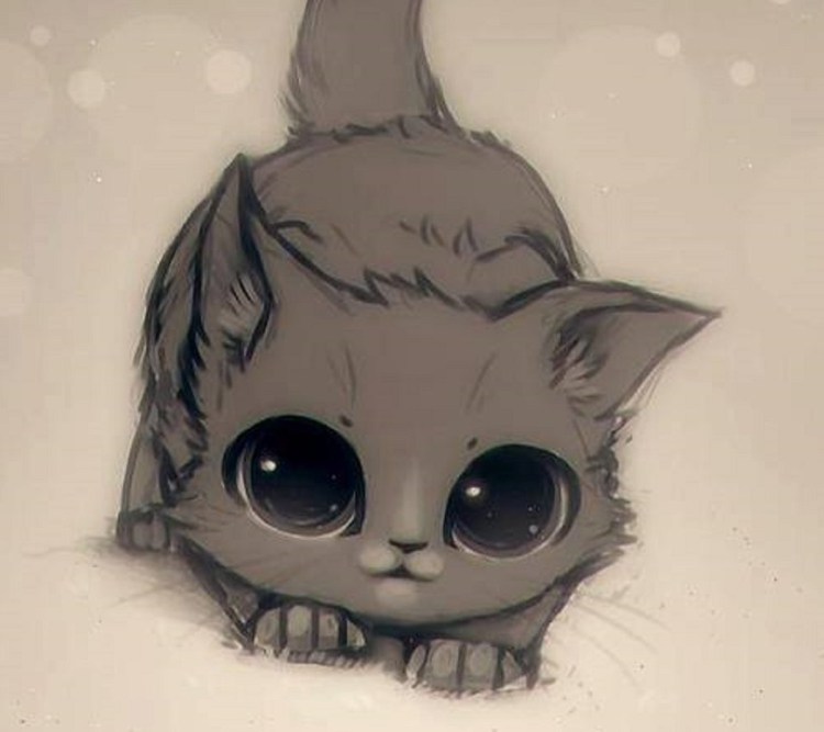 Котики мультяшные