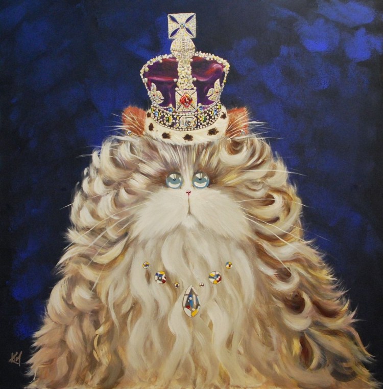 Кошечка с короной