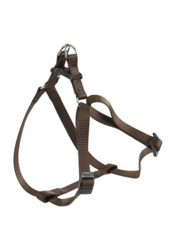 Шлейка + поводок синий