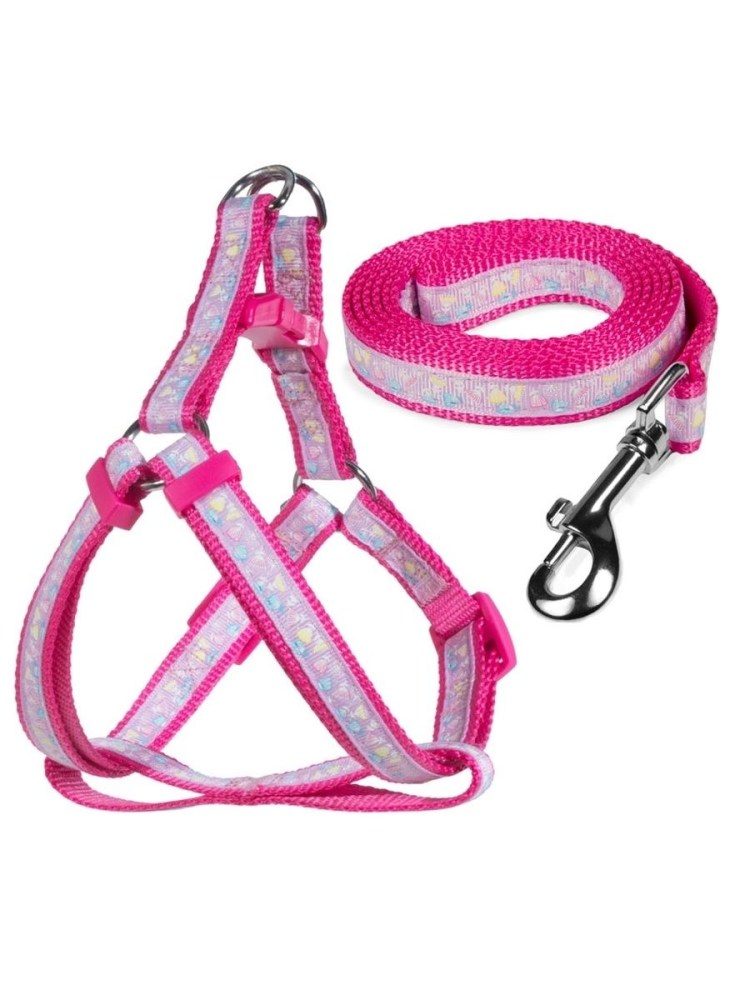 Комплект шлейка и поводок "одуванчики 2" инструкцпя