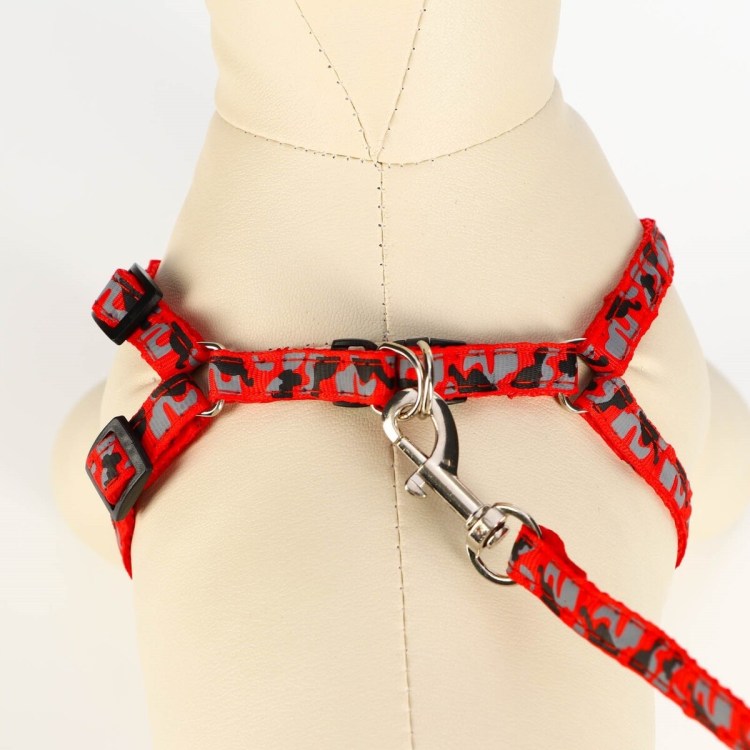 Шлейка Hunter Manoa для собак коричневая