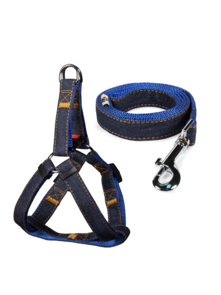 Шлейка Premium y-harness, m–l: 65–80 см/20 мм, черный
