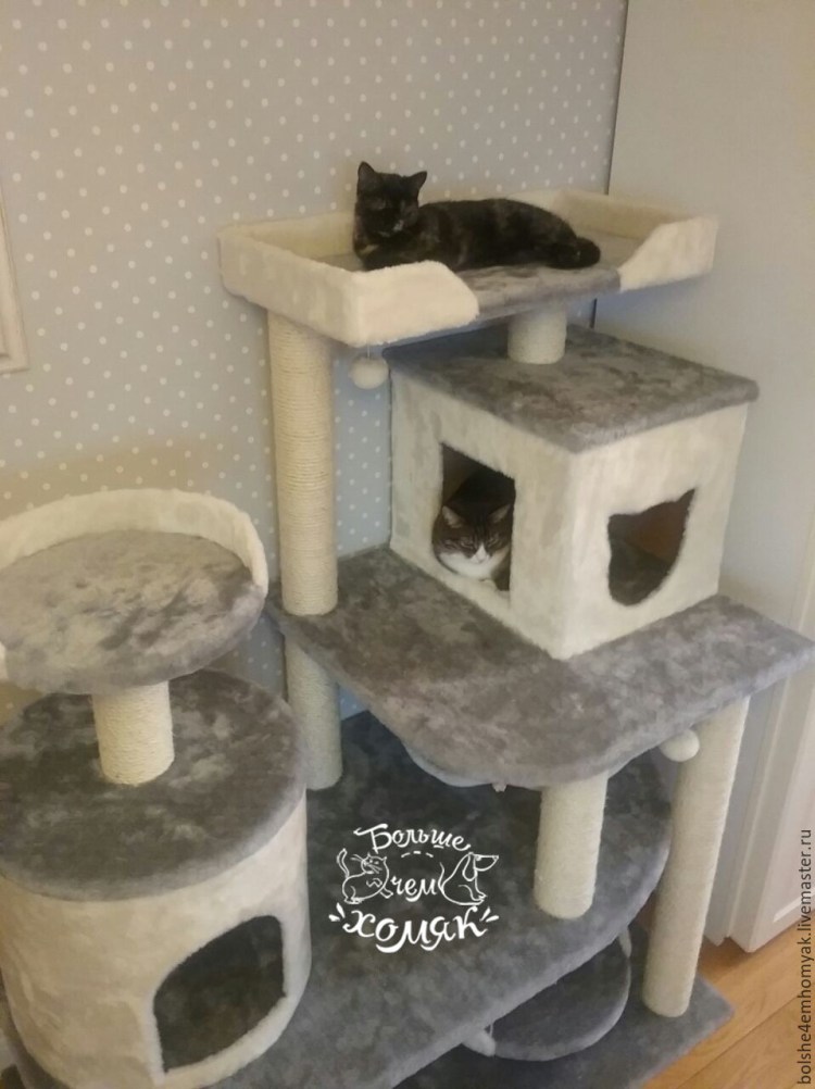 Игровой комплекс tm07 для кошек, 550*550*1200мм