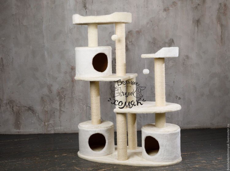 Настенные полочки для кошек
