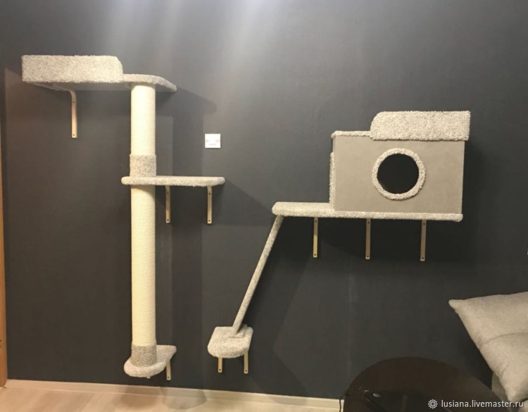 Настенный комплекс для кошек