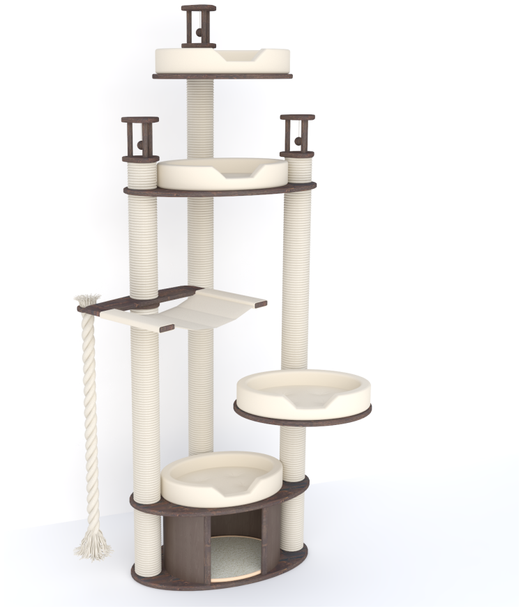 Кошачий комплекс для Мейн куна