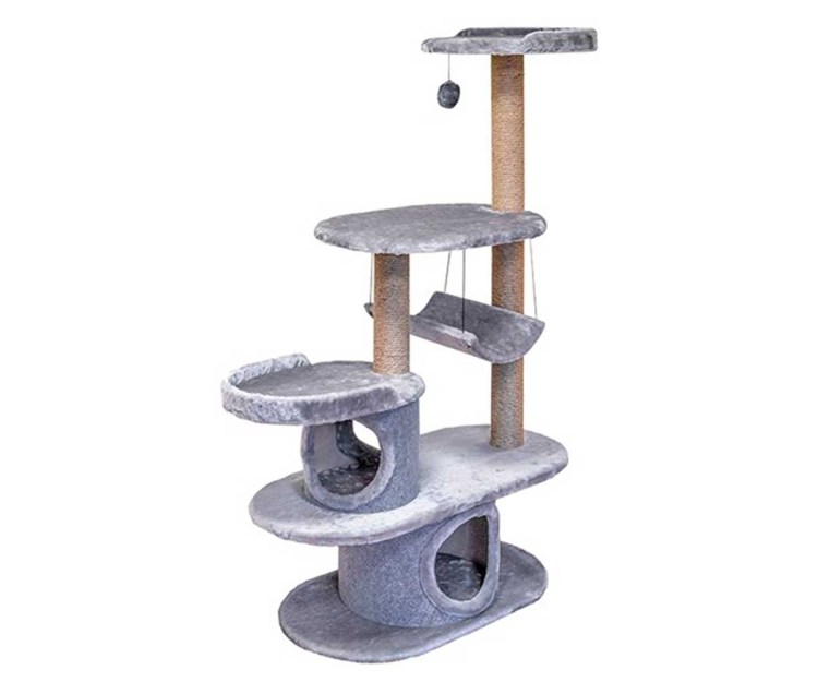 Домики для Мейн кунов с когтеточкой