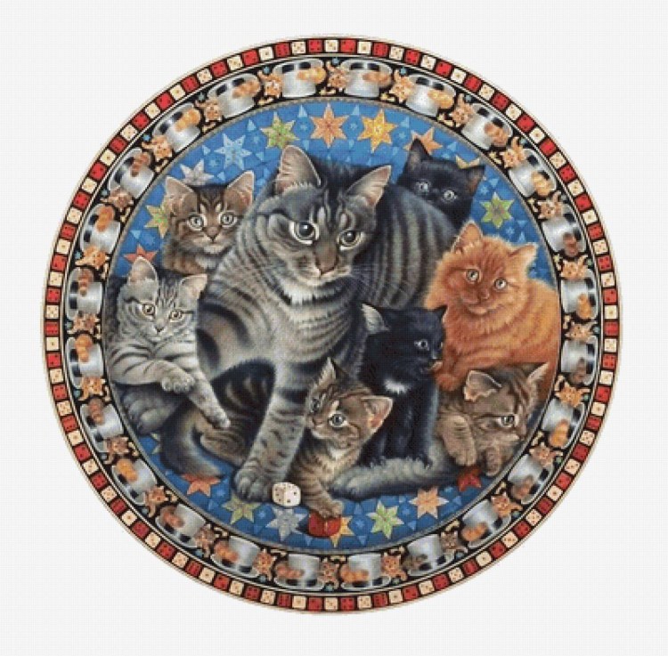 Подушка котик