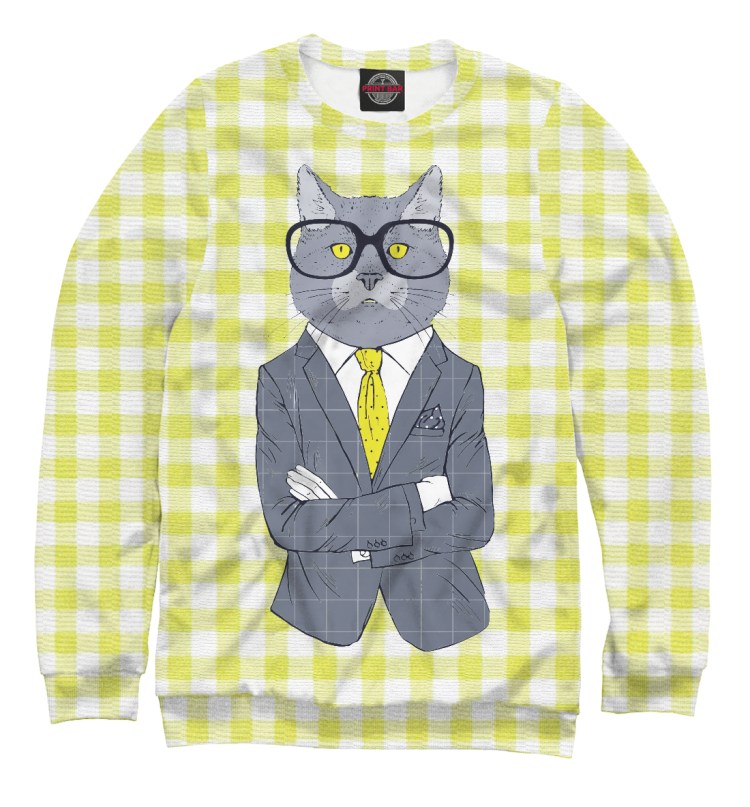 Кот в галстуке