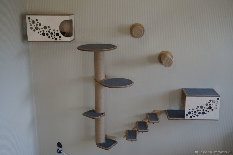 Игровой комплекс для кошек, Jiyoun Kim Studio.