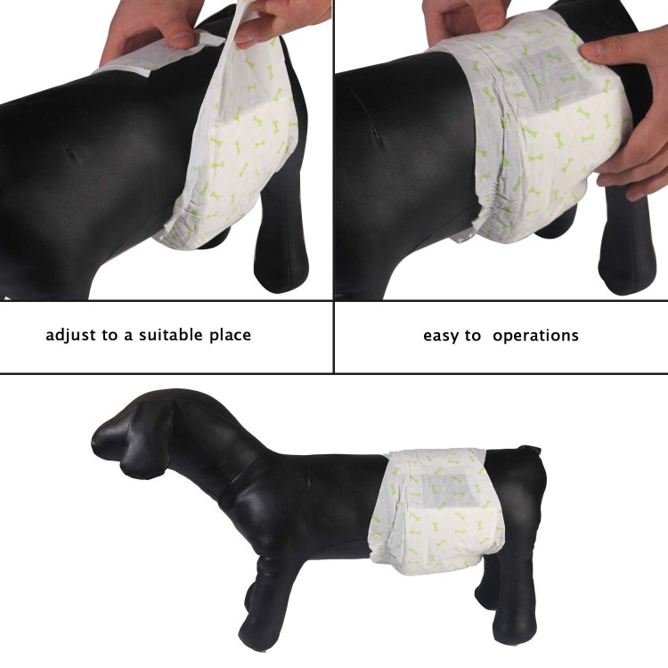 Пояс для кобелей Trixie тёмно-синий XL 65 - 75 см