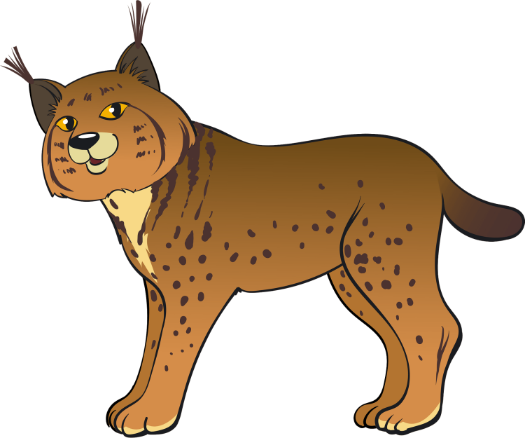 Рысь мультяшная