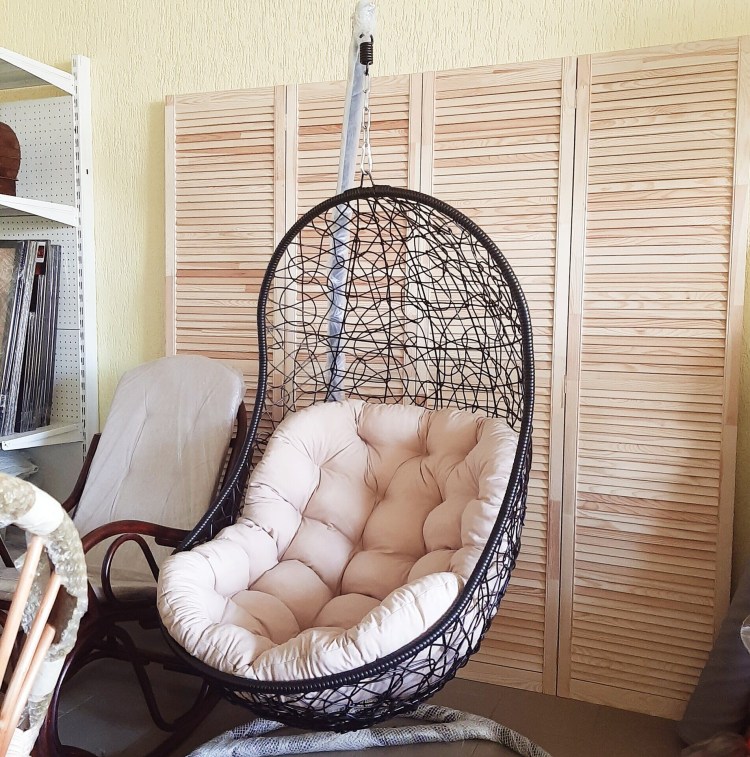 Макраме качели кокон