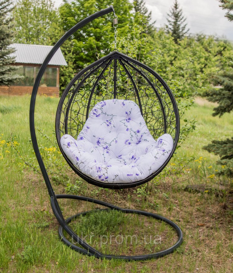 Подвесное кресло из джута