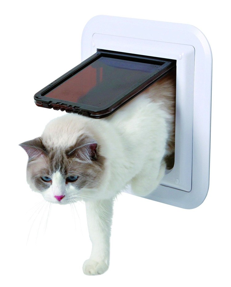 Уличная дверь для кошек Trixie 3850