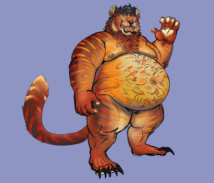 Малайский тигр и Амурский тигр