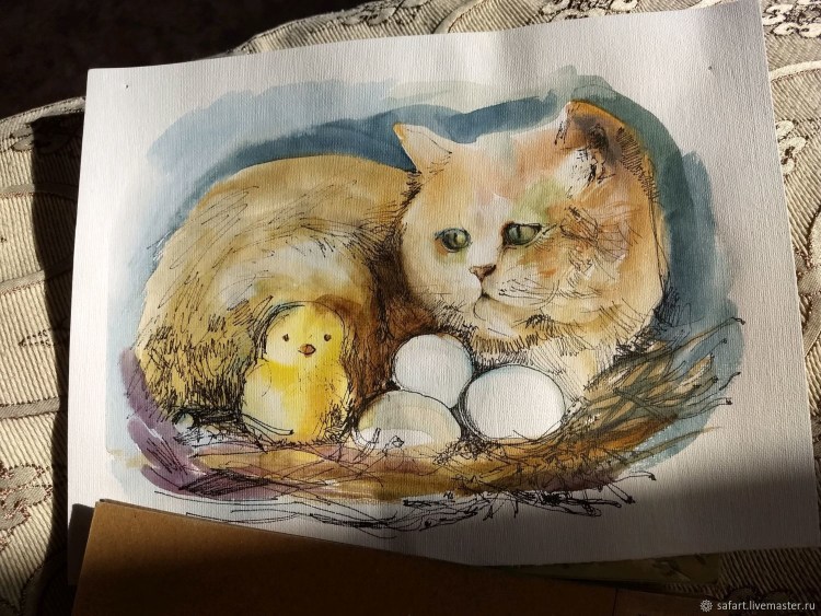 Коты в кормушке