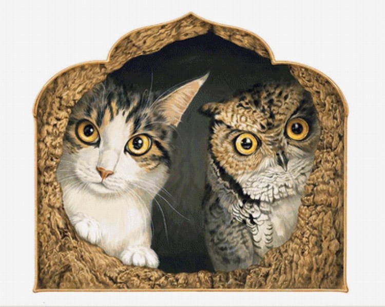 Кот и Воробей