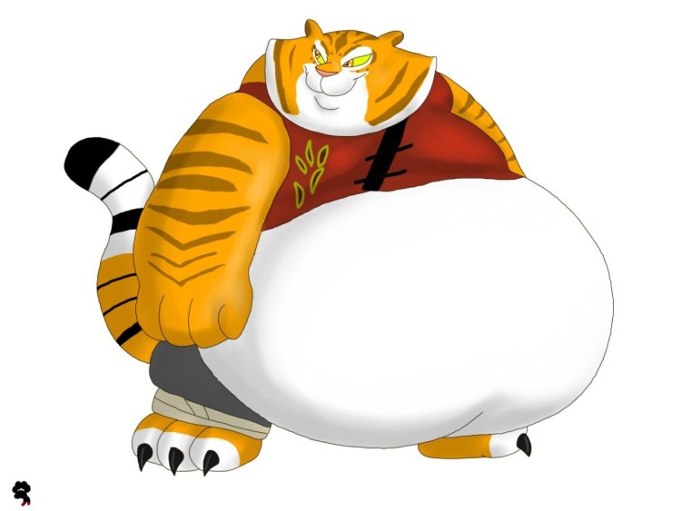 Толстая тигрица