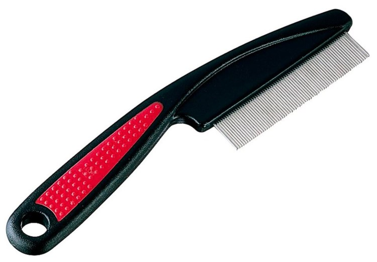 Расческа для вычесывания собак фурминатор