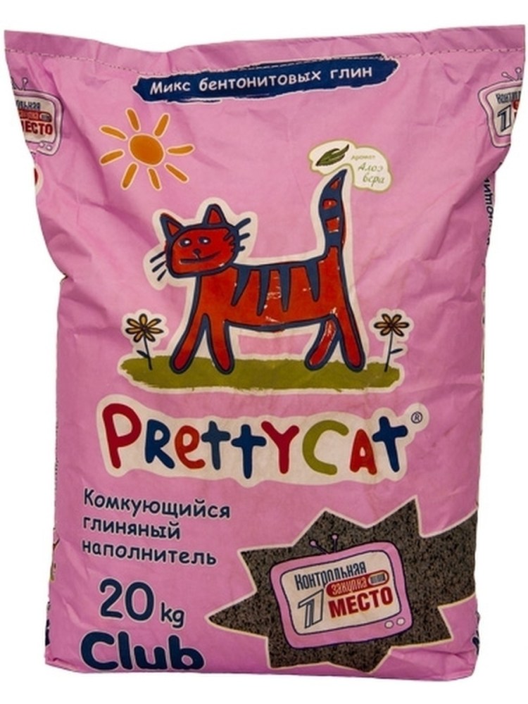 Наполнитель для кошачьего туалета PRETTYCAT Aroma Fruit , с ароматом ванили, 4 кг