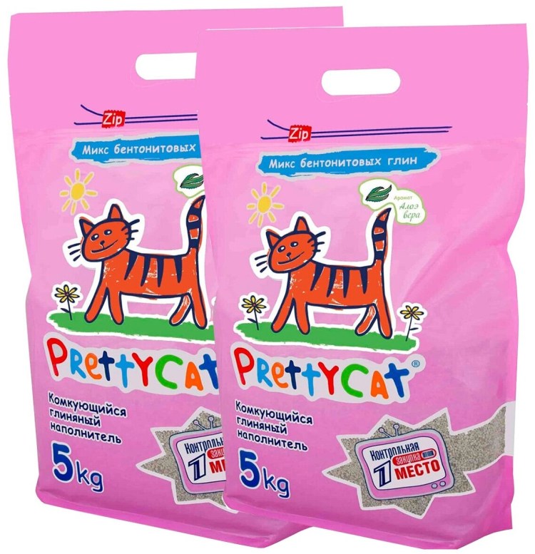 Наполнитель Претти Кэт комкующийся