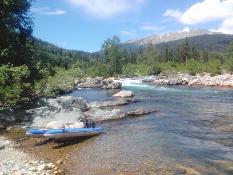 Река Казыр Хакасия