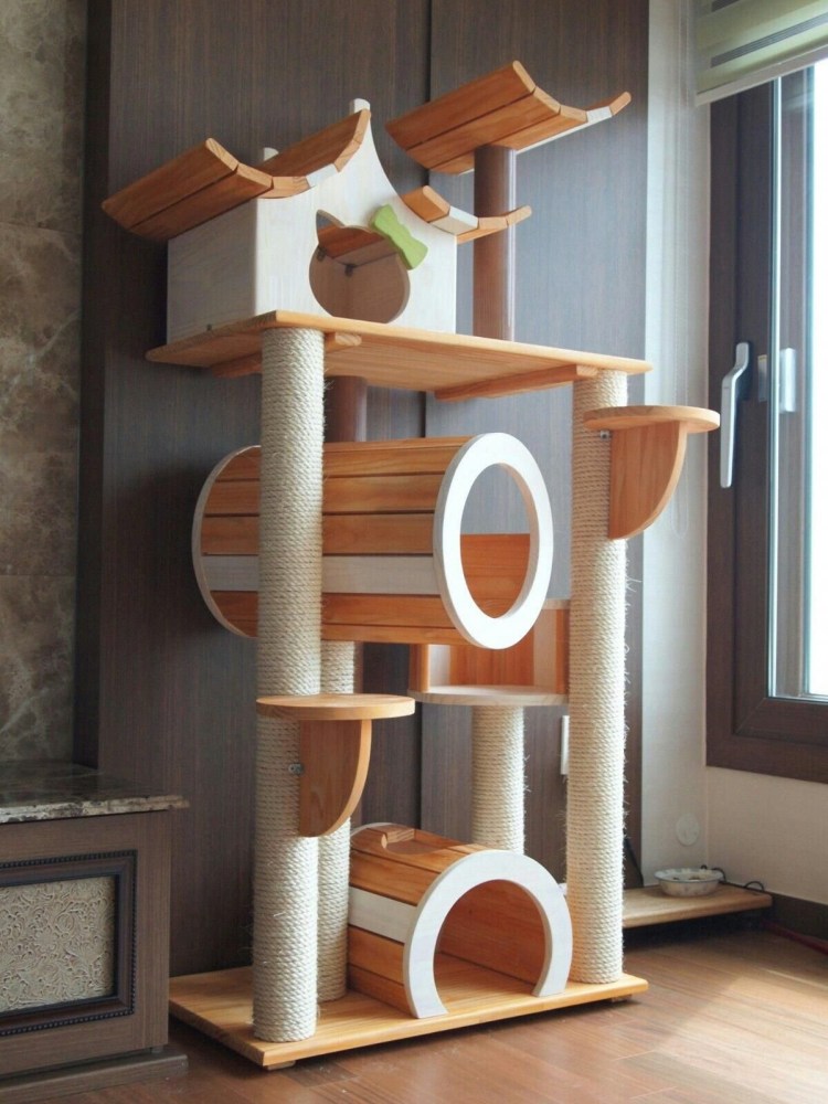 Игровой комплекс tm05 для кошек, 380*380*610мм