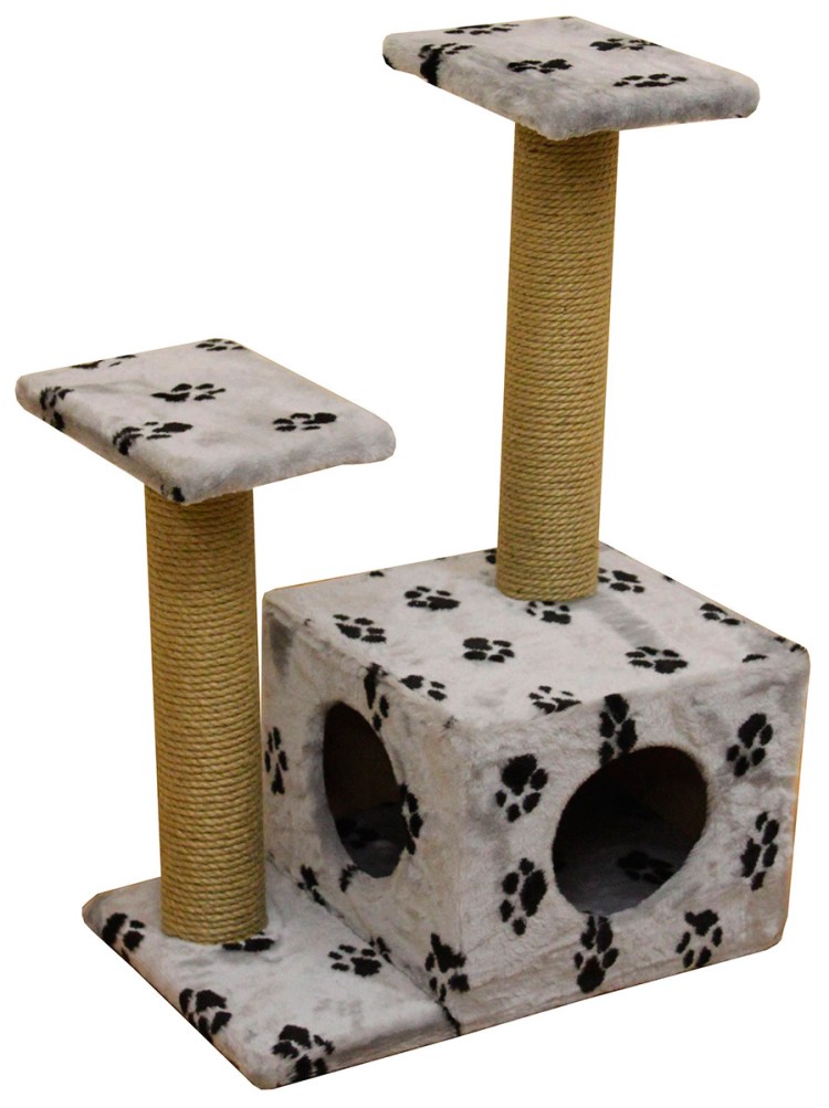 Домик бочка для кошки