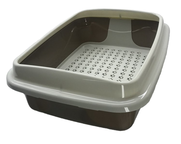 Bama Pet туалет-лоток для кошек sabbia 59,5х40,3х18h см, белый