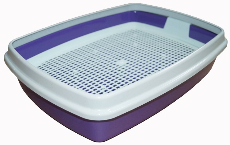 Лоток большой с сеткой и бортиком 430х330х125 Атлантис