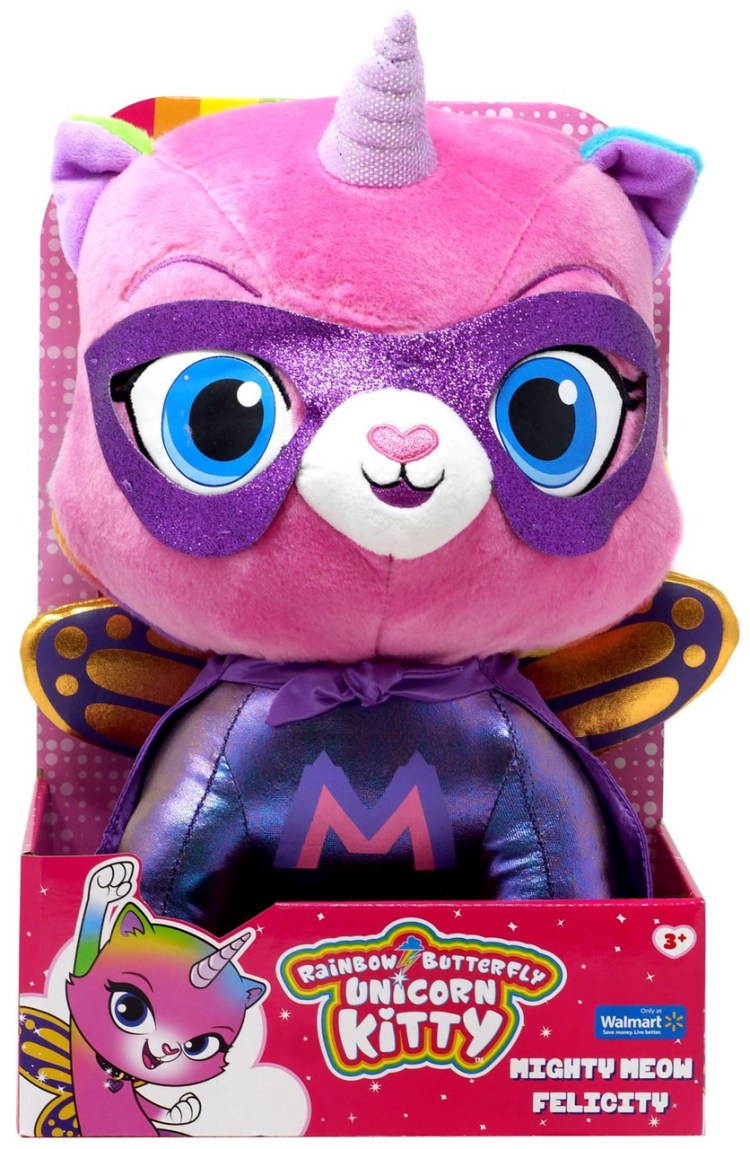 Радужная кошка Единорожка