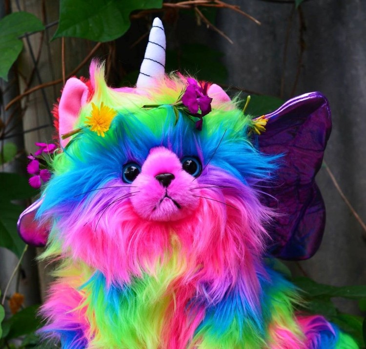 Фигурка Rainbow Butterfly Unicorn Kitty Groovin heads Unicorn 40138