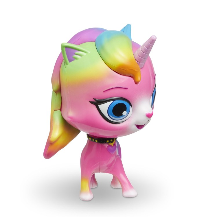 Радужная кошка игрушка