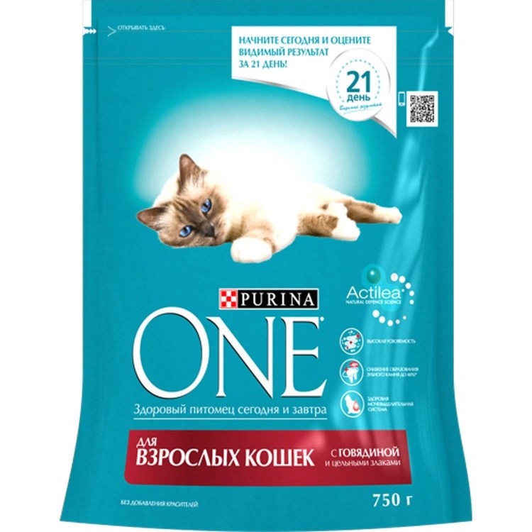 Корм Пурина Ван для домашних кошек