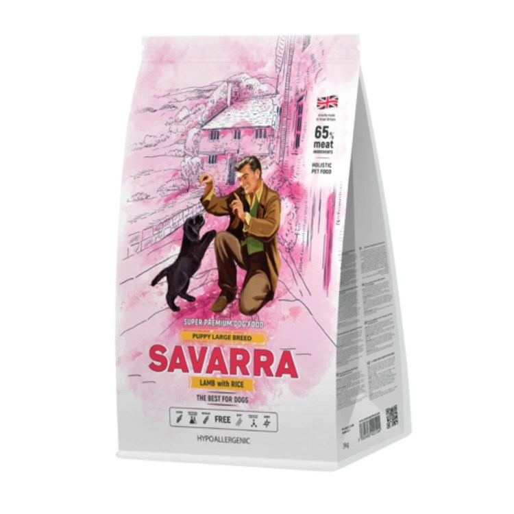 SAVARRA sensitive Cat, с ягненком и рисом