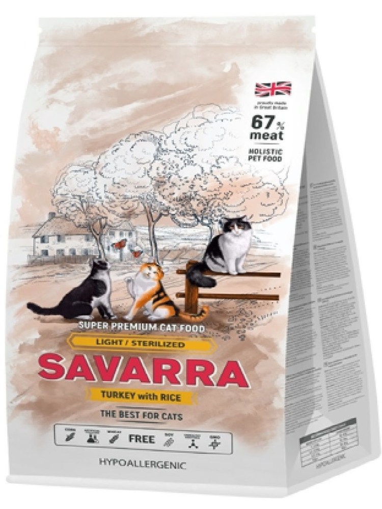 Савара корм для кошек стерилизованных