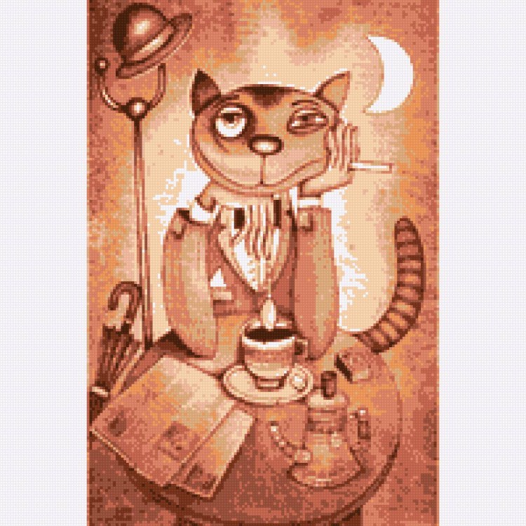 Чаепитие с котом