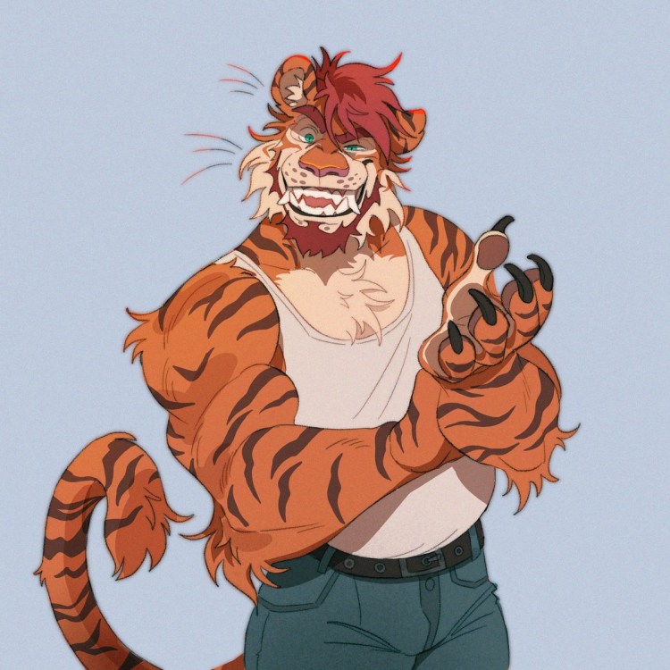 Тигр референс анатомия головы