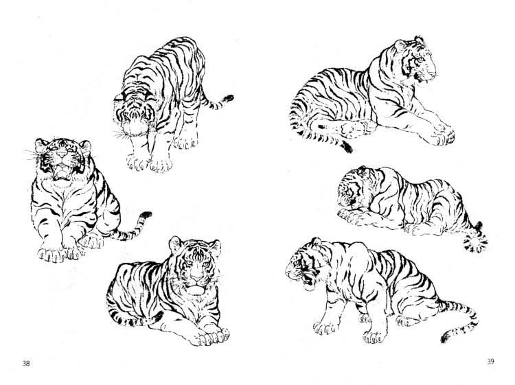 Ear Ink three Tigers