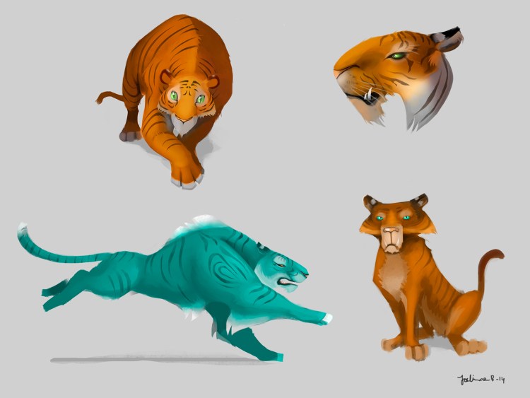 Тигр анатомия