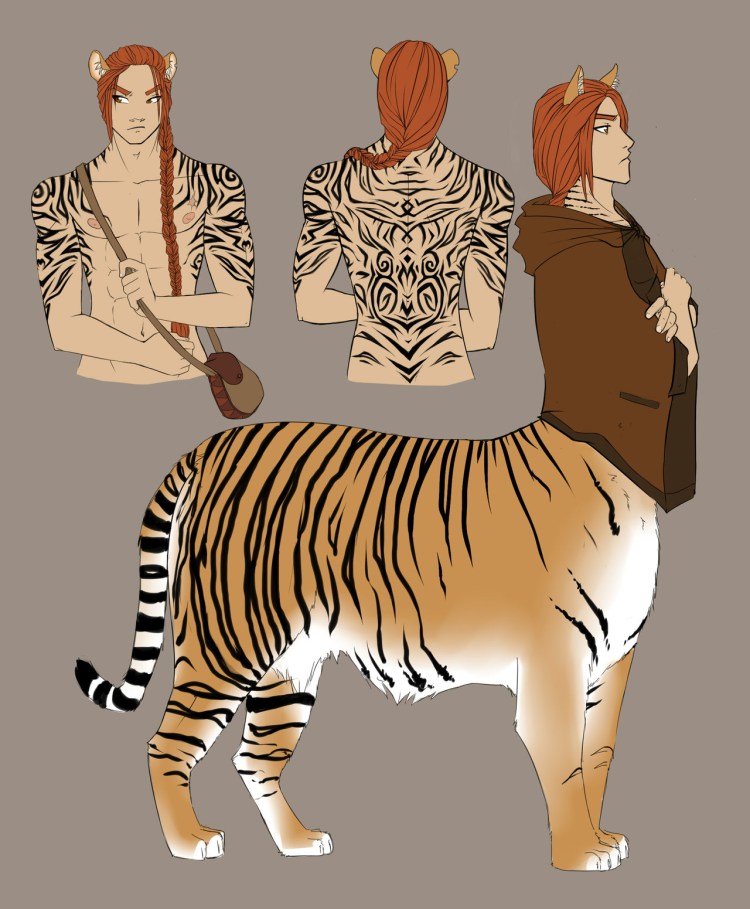 Кентавр тигр референс