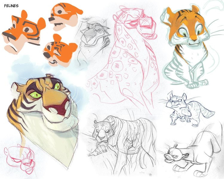 Тигр референс анатомия