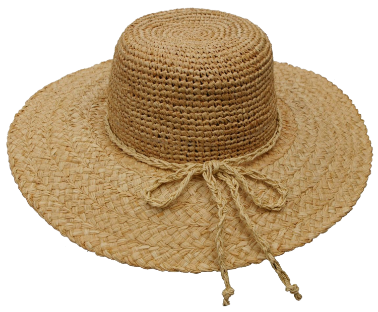 Садовник в соломенной шляпе