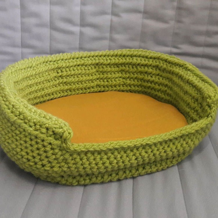 Вязаный ошейник для кошки