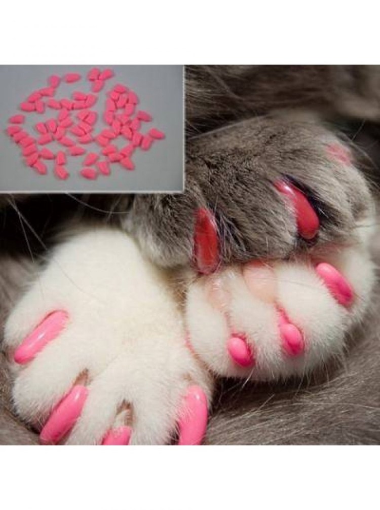 Силиконовые насадки на когти для кошек