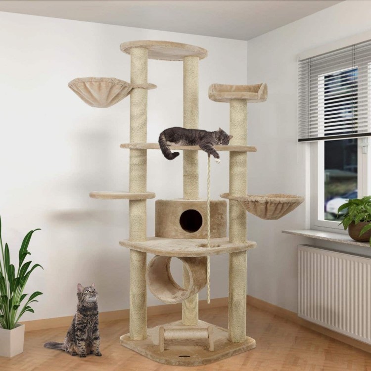 Ct21 игровой комплекс для кошек, 400*400*1340мм