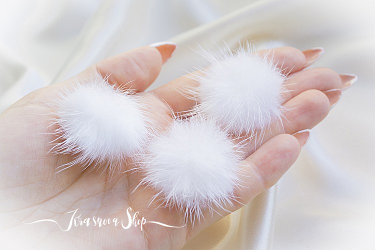 Подушка с ворсом