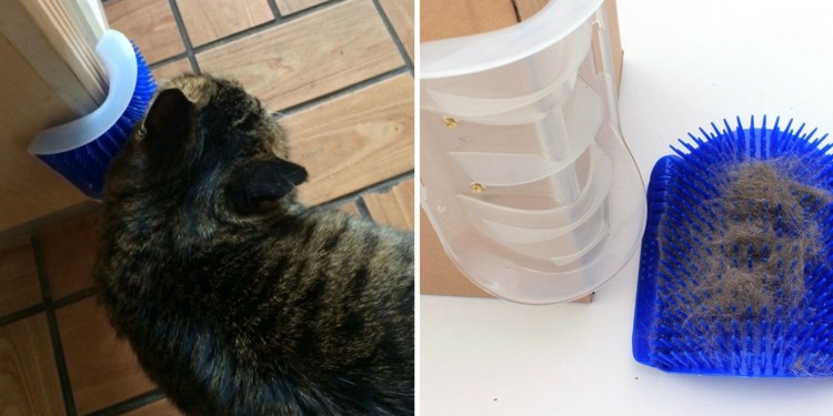 Чесалка для кошек на угол